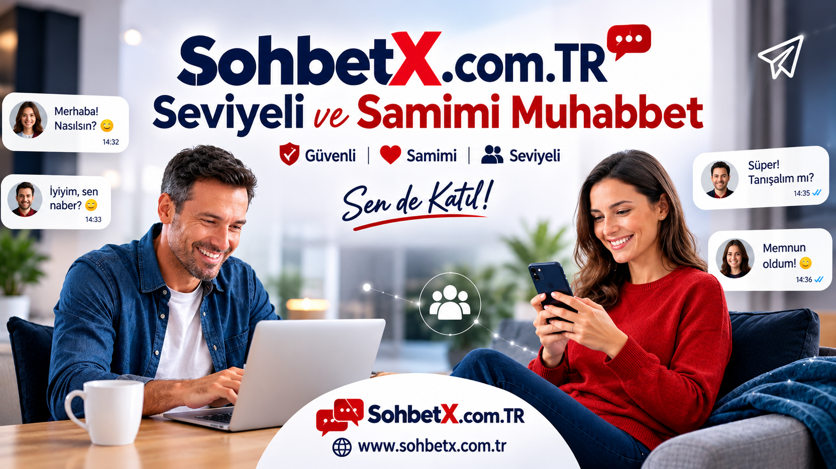 Kameralı Sesli Sohbet Sitesine